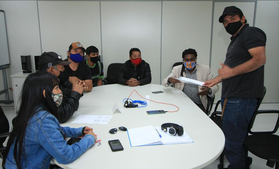 Sudis recebe a visita dos representantes da Comunidade Indígena de Apucaraninha.