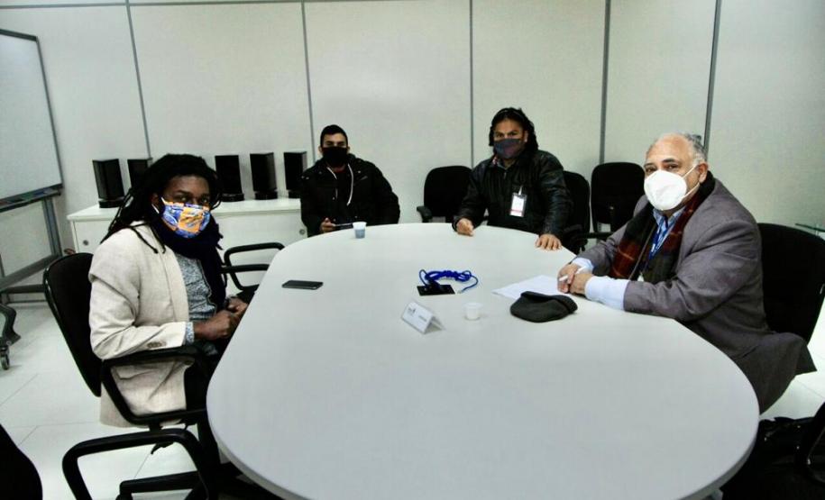 Reunião com lideranças Indígenas de Kakane Porã.
