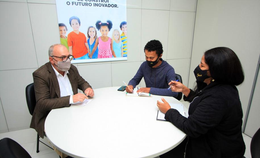 SUDIS Recebe a Diretora do Colégio Estadual Quilombola Diogo Ramos