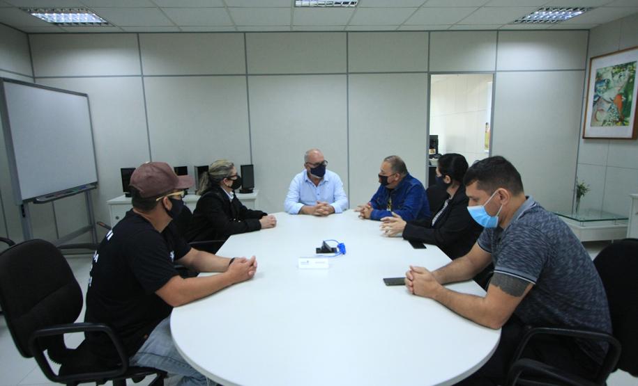 SUDIS recebe a visita da comitiva de Guaraqueçaba.