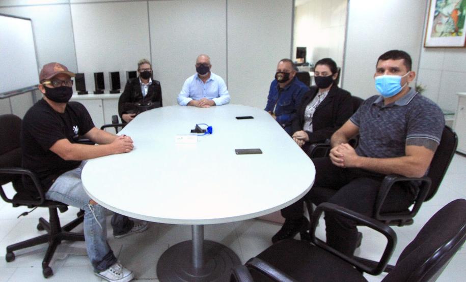 SUDIS recebe a visita da comitiva de Guaraqueçaba.