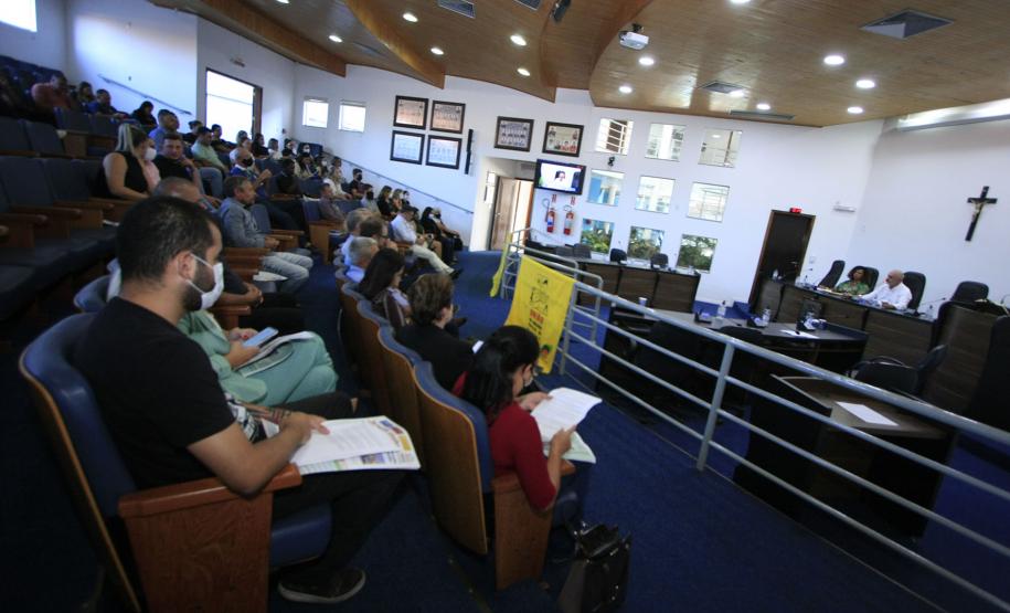 SUDIS faz Audiência Publica na Câmara Municipal de Irati.