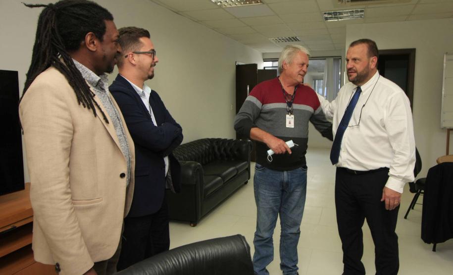 SUDIS faz visita ao novo secretário da SEJUF.