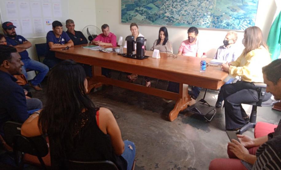 SUDIS faz reunião com autoridades no município de Tamarana.