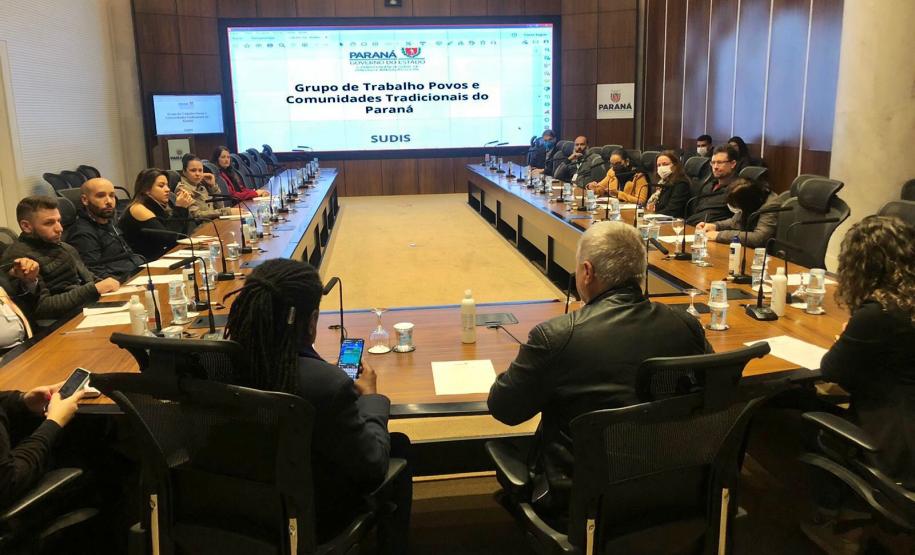 SUDIS faz reunião com técnicos das secretarias no GGI.