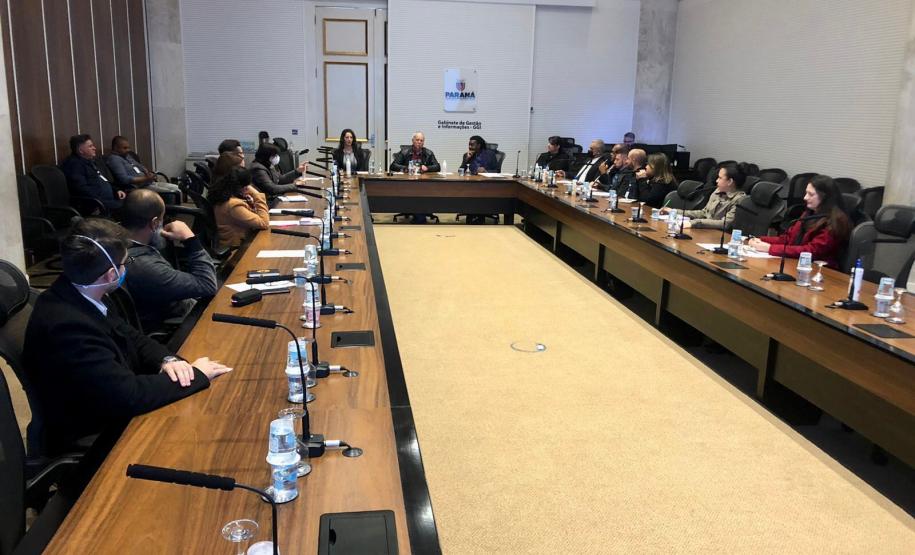 SUDIS faz reunião com técnicos das secretarias no GGI.