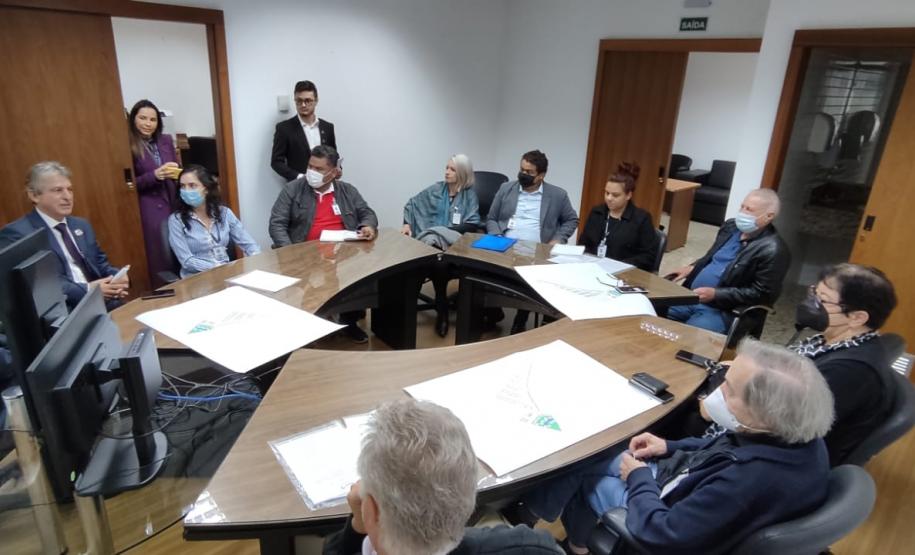 SUDIS participa de reunião no CEJUSC do TJ Pr.