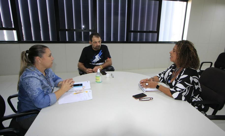 SUDIS recebe o presidente da Ong Bananas no Pedal.