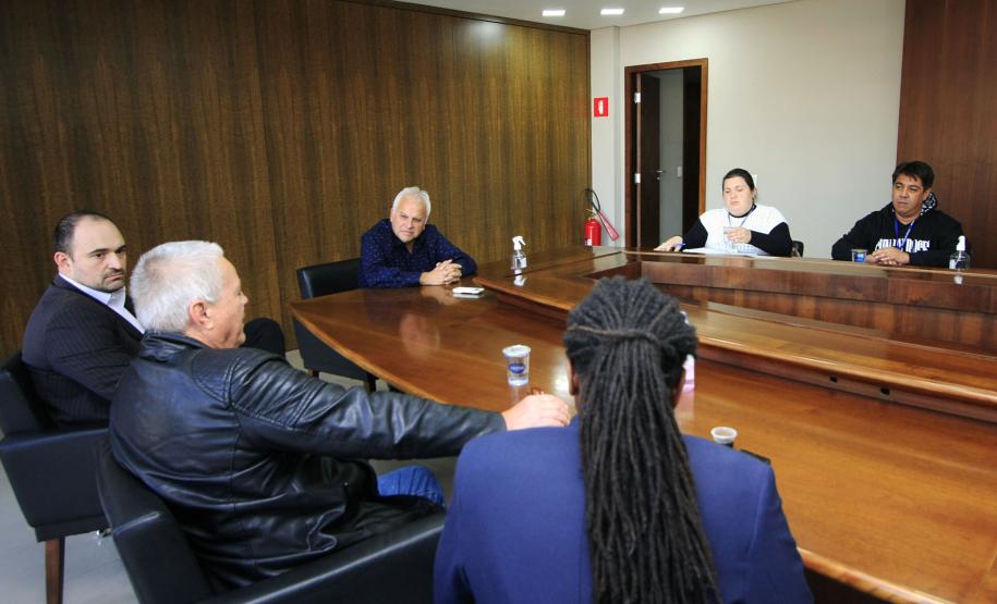 SUDIS, reuniram-se com o Prefeito Celso Góes, de Guarapuava.