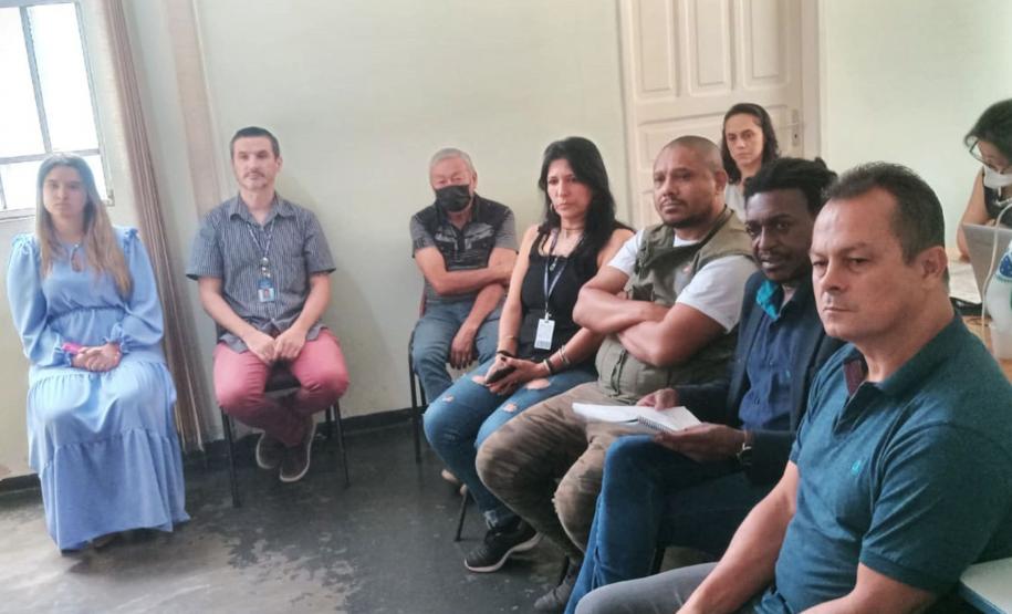 SUDIS faz reunião com autoridades no município de Tamarana.