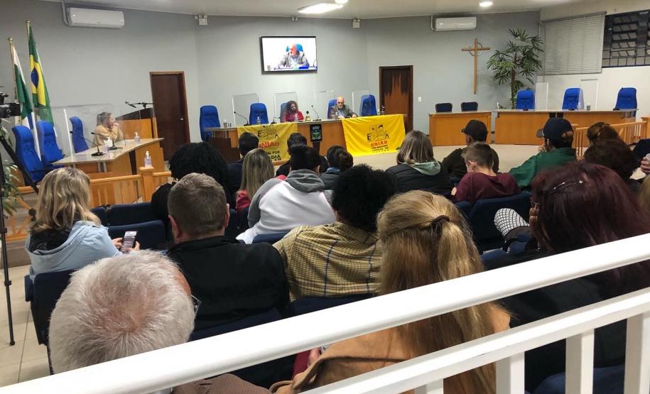 SUDIS participa de audiência pública sobre PL de Autogestão em Moradia na Câmara municipal de Campina Grande do Sul.