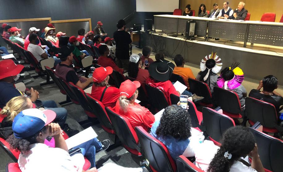 SUDIS participa da reunião do Comitê Despejo Zero.