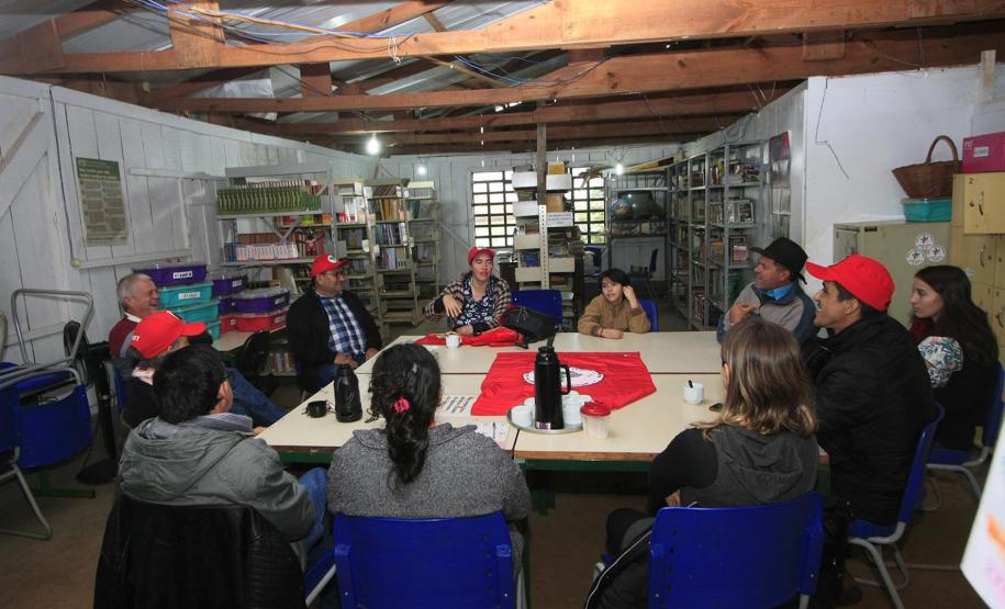 SUDIS visita escola itinerante em Cascavel.