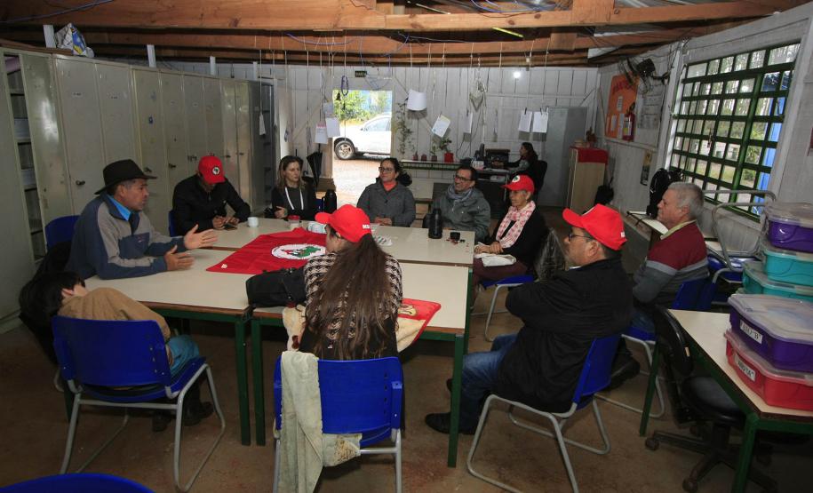 SUDIS visita escola itinerante em Cascavel.