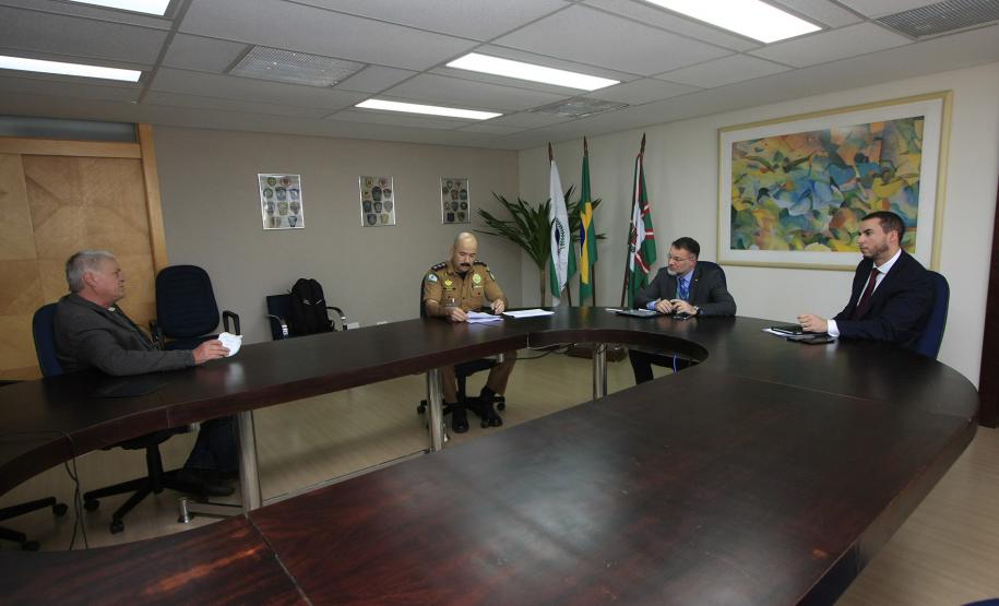 Superintendente da SUDIS, fez uma visita técnica ao secretário Wagner Mesquita, da Secretaria de Estado da Segurança Pública – SESP.