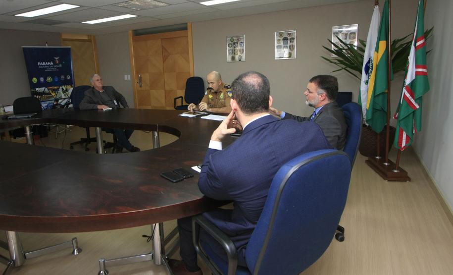 Superintendente da SUDIS, fez uma visita técnica ao secretário Wagner Mesquita, da Secretaria de Estado da Segurança Pública – SESP.