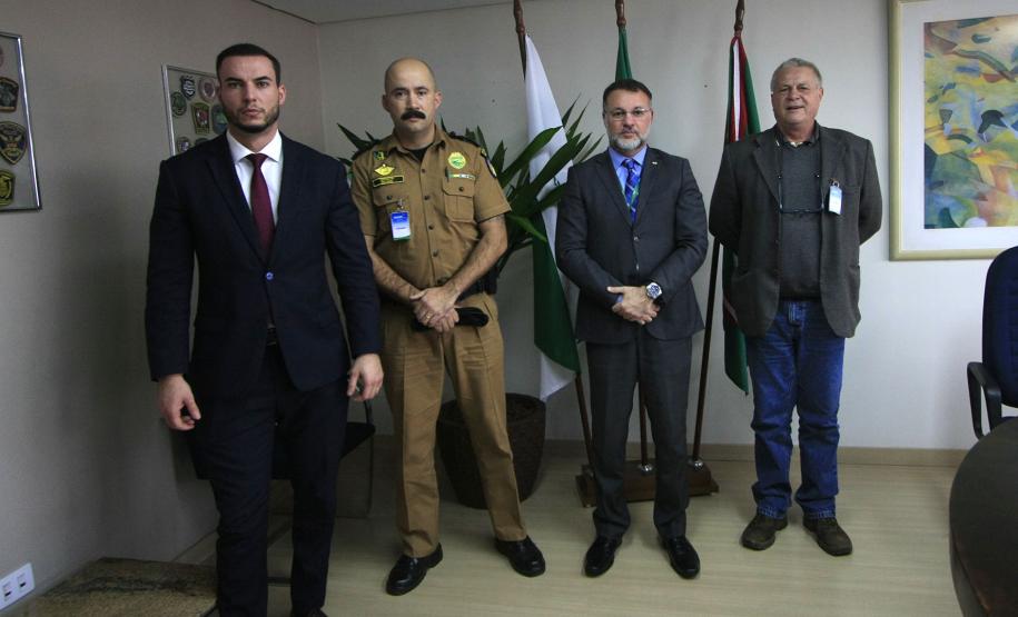 Superintendente da SUDIS, fez uma visita técnica ao secretário Wagner Mesquita, da Secretaria de Estado da Segurança Pública – SESP.