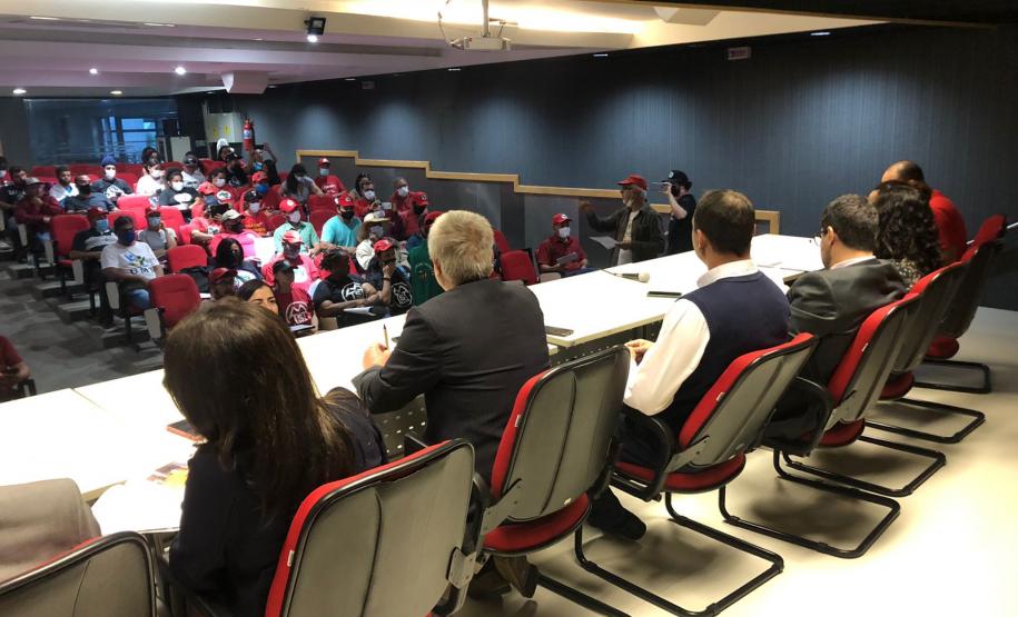 SUDIS participa da reunião do Comitê Despejo Zero.