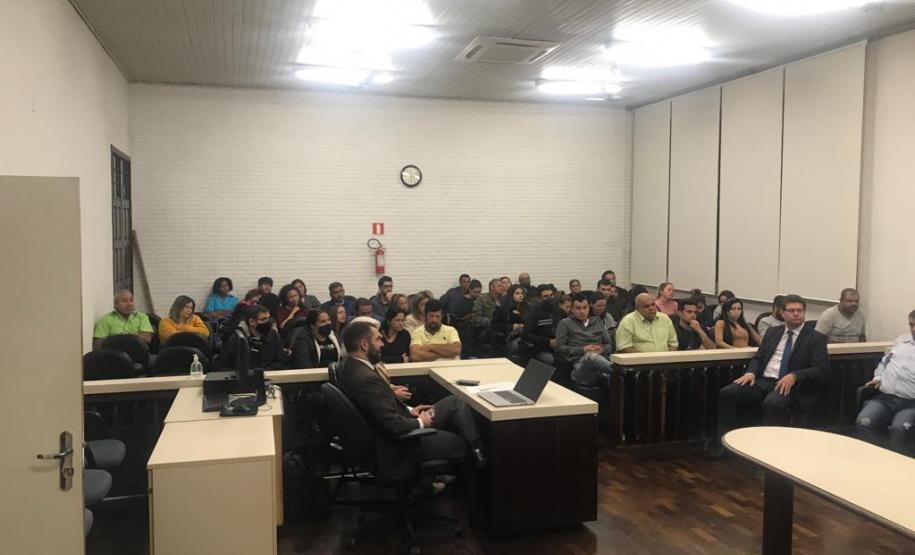 Mais uma audiência de conciliação com resultado positivo.