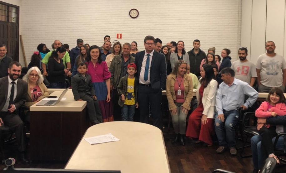 Mais uma audiência de conciliação com resultado positivo.