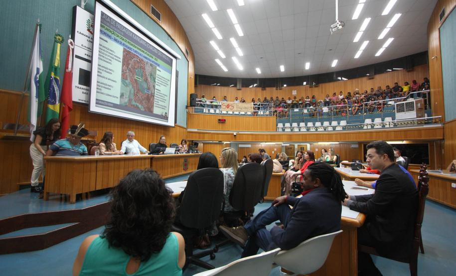 Reunião Pública Temática, para debater sobre a prospecção de melhorias para o povo Kaingang, de Londrina e Tamarana.