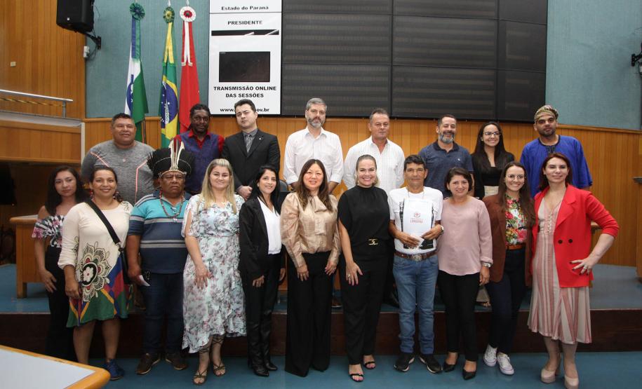 Reunião Pública Temática, para debater sobre a prospecção de melhorias para o povo Kaingang, de Londrina e Tamarana.