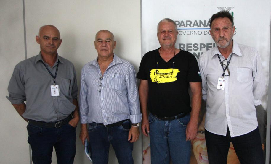 SUDIS, recepciona o senhor Ivo Pedroso, liderança comunitária da região do Tatuquara.