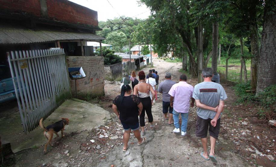 SUDIS na visita técnica realizada pela Comissão de Conflitos Fundiários do Tribunal de Justiça do Paraná.