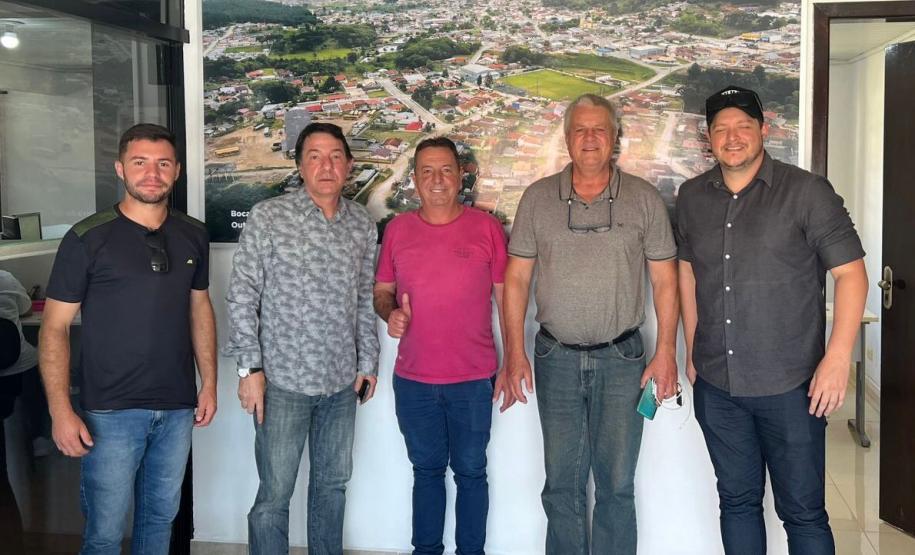SUDIS, faz uma visita técnica a Bocaiúva do Sul e reuniram-se com o prefeito.