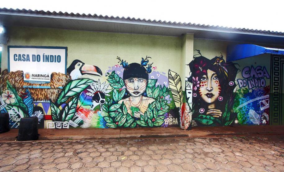 SUDIS Faz visita técnica à Casa do índio em Maringá.