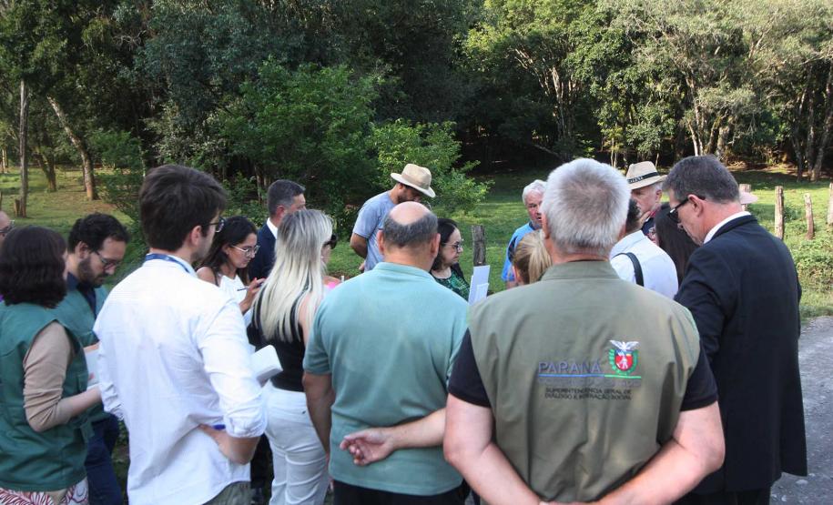 SUDIS fez uma visita técnica a comunidade rural em São Mateus do Sul.
