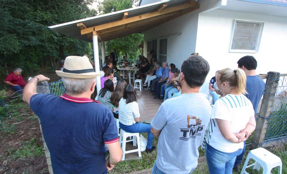 SUDIS fez uma visita técnica a comunidade rural em São Mateus do Sul.