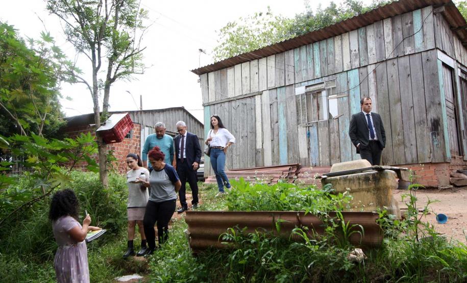 SUDIS na visita técnica realizada pela Comissão de Conflitos Fundiários do Tribunal de Justiça do Paraná.