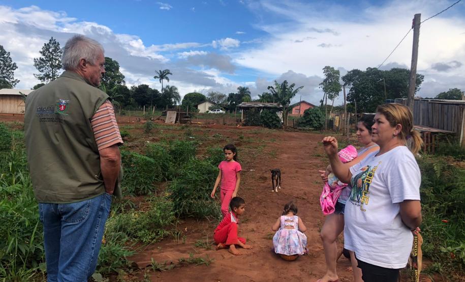SUDIS visita área em conflito no Município de Tamarana, norte do Estado.