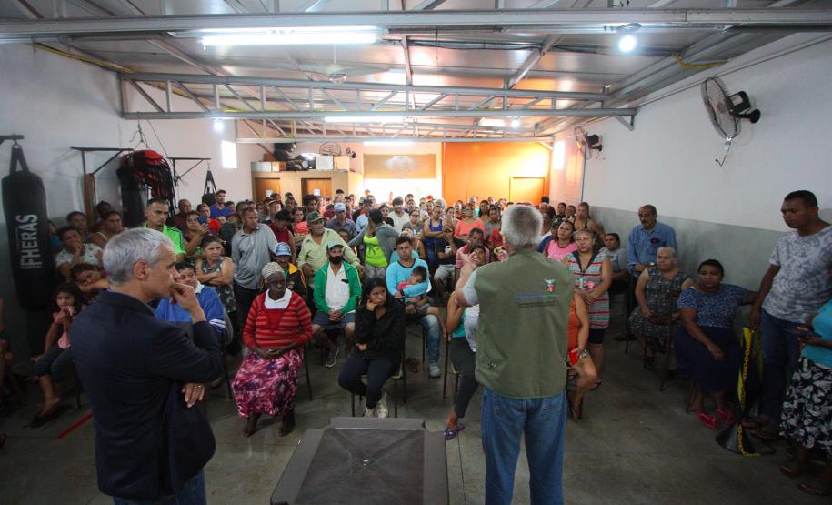 SUDIS presente na ocupação Aparecidinha em Londrina.
