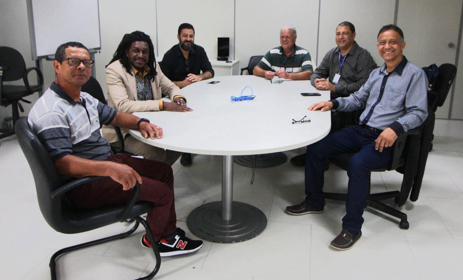 SUDIS faz reunião com o Presidente da Associação Quilombolas e representantes da prefeitura de São Miguel do Iguaçu.