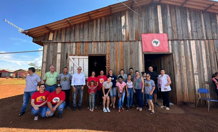 Escola Itinerante recebe a comitiva de Mediação de Conflitos do Paraná.