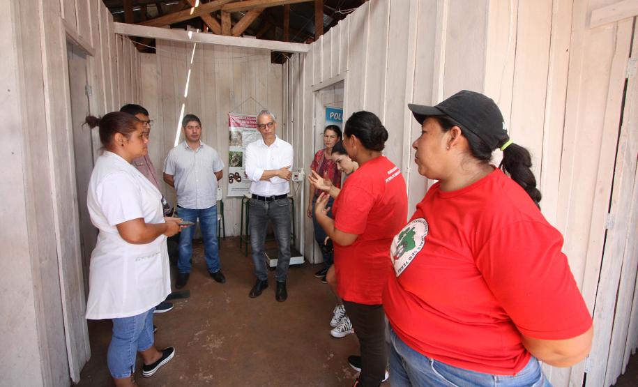 Escola Itinerante recebe a comitiva de Mediação de Conflitos do Paraná.
