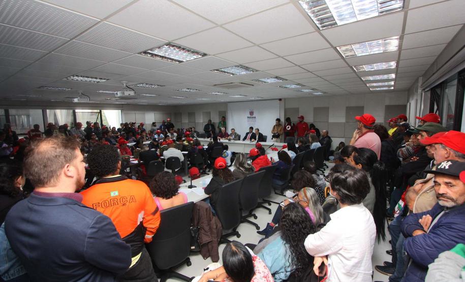 SUDIS recepcionou, a quinta reunião da Campanha Despejo Zero.