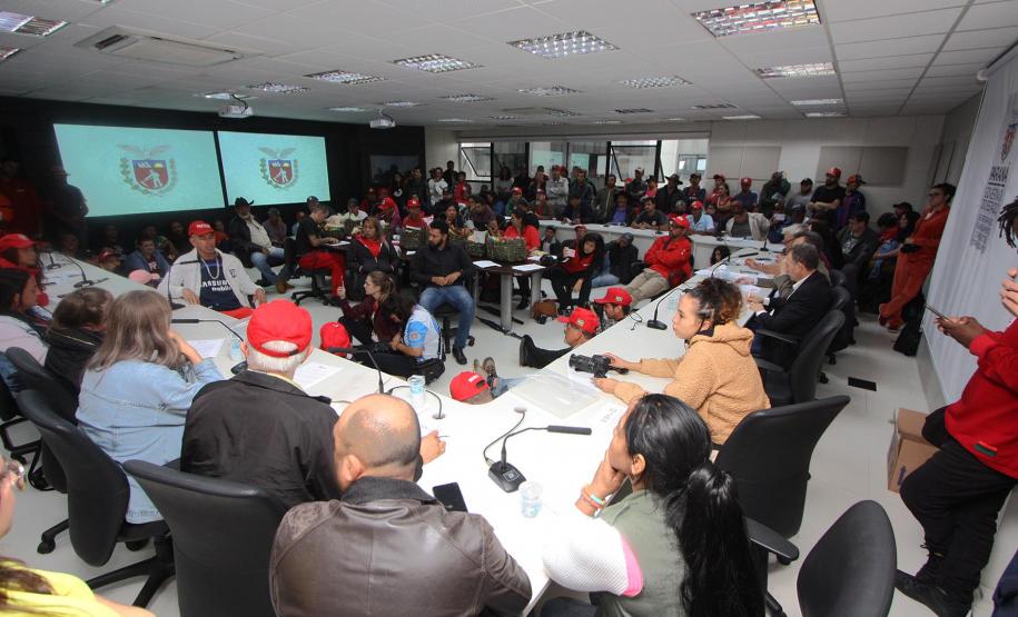 SUDIS recepcionou, a quinta reunião da Campanha Despejo Zero.