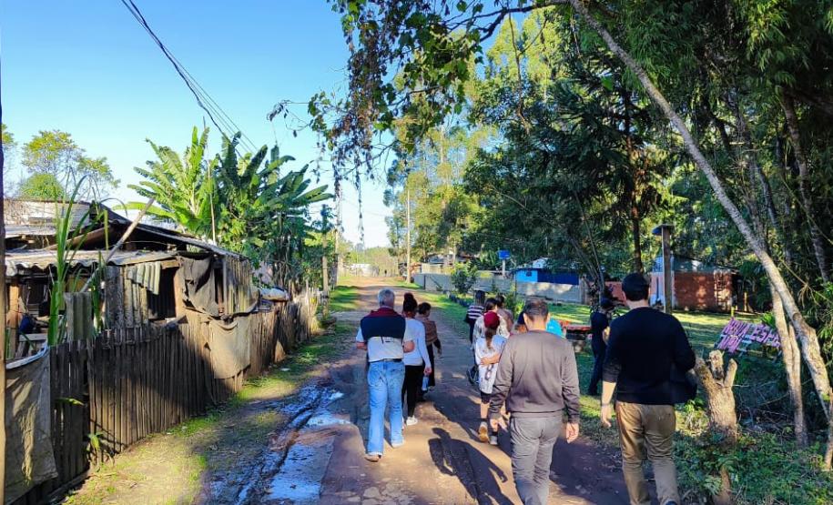 SUDIS inicia a semana participando de visitas em áreas de conflito.