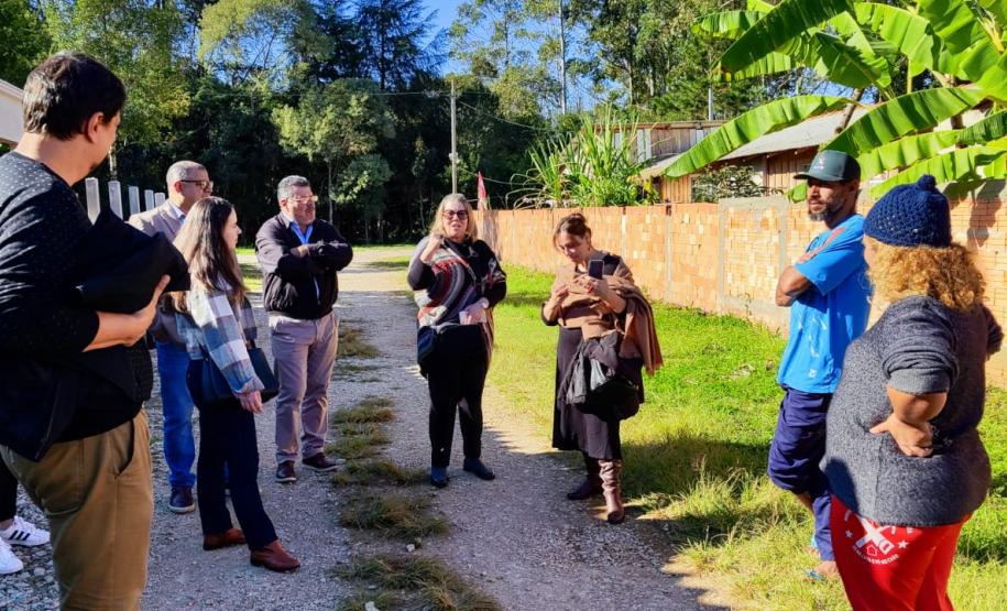 SUDIS inicia a semana participando de visitas em áreas de conflito.