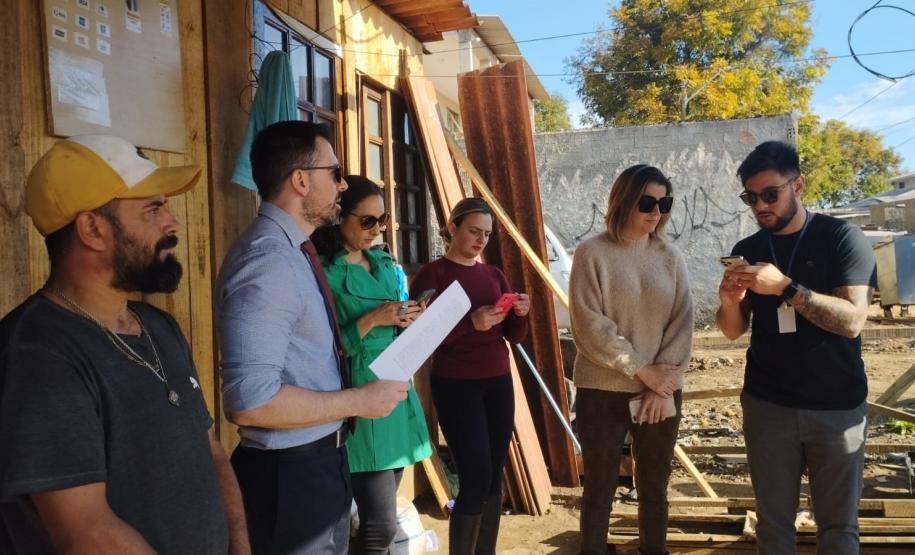 SUDIS na visita técnica realizada pela Comissão de Conflitos Fundiários do Tribunal de Justiça do Paraná.