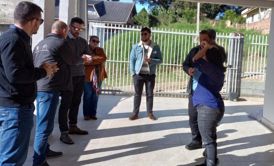 SUDIS inicia a semana participando de visitas em áreas de conflito.