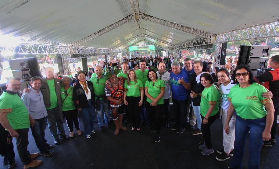SUDIS participa do evento "Jogos Indígenas - KANHGÁG ÀG TY ÃJAG JOGO VEM KE" em Londrina.