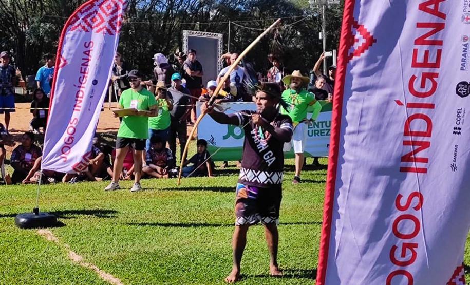 SUDIS participa do evento "Jogos Indígenas - KANHGÁG ÀG TY ÃJAG JOGO VEM KE" em Londrina.