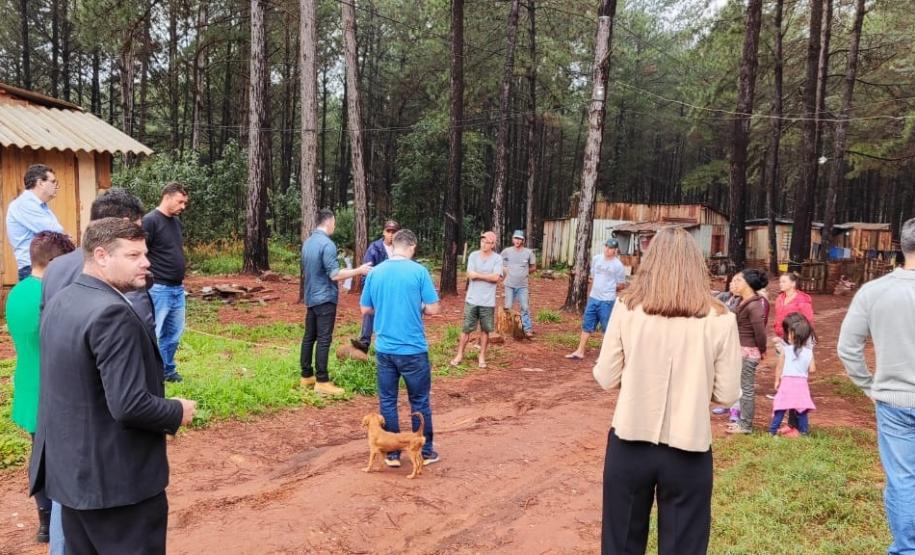 SUDIS em duas visitas técnicas em áreas de conflito fundiário no município de Francisco Beltrão.