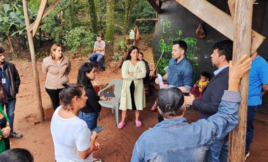 SUDIS em duas visitas técnicas em áreas de conflito fundiário no município de Francisco Beltrão.