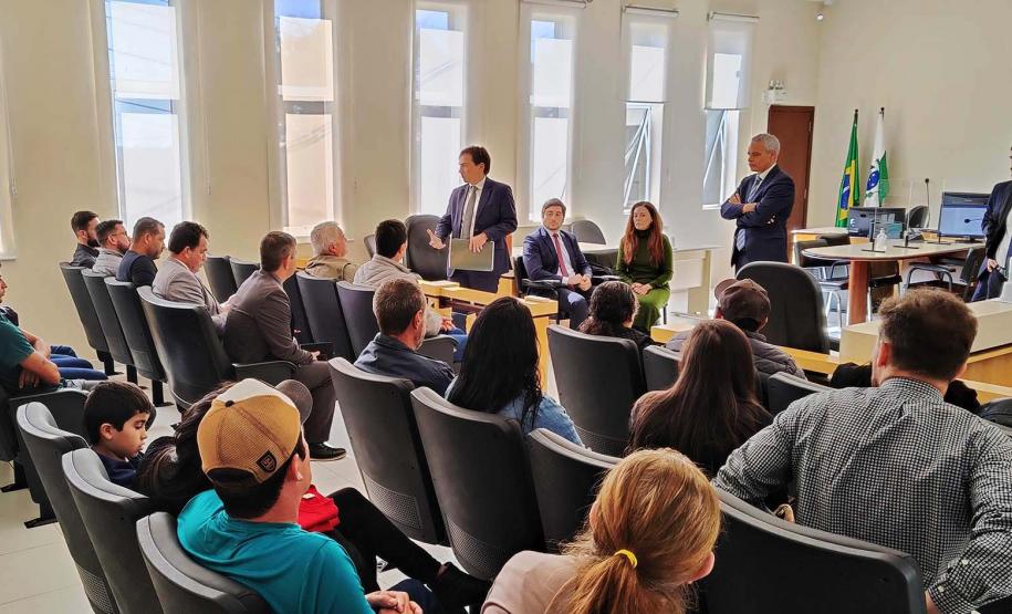SUDIS presente em audiência no Fórum de Pitanga.