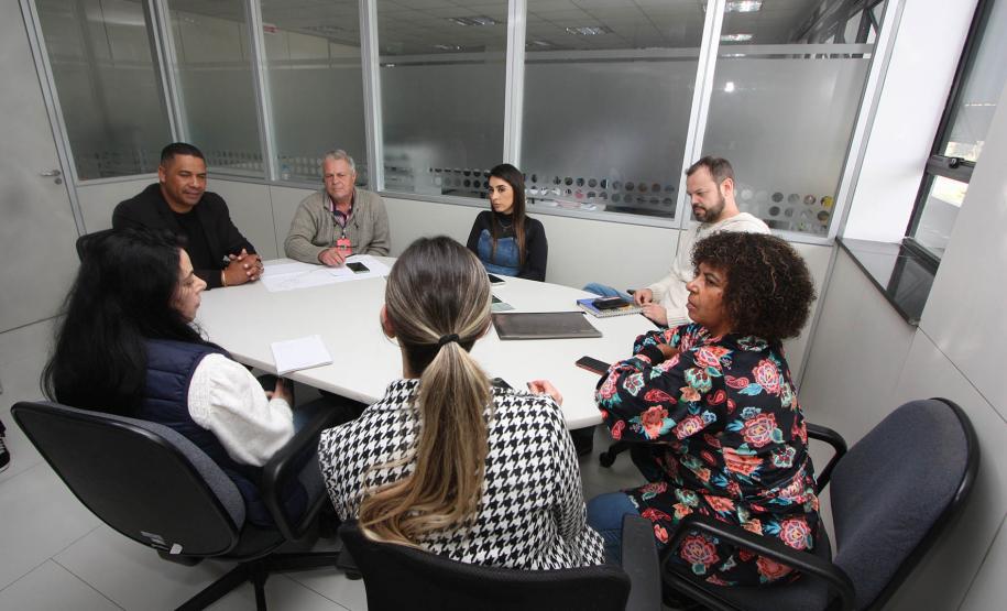 SUDIS recebe comitiva de São José dos Pinhais para tratar de conflitos fundiários.